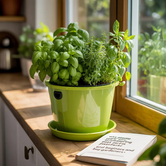 Why Plastic Self-Watering Pots Are Perfect for Beginners and Busy Gardeners ?
